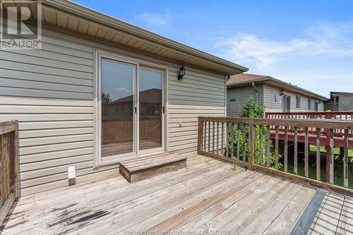 11819 Boulder Crescent, Windsor, ON - Outdoor With Deck Patio Veranda With Exterior