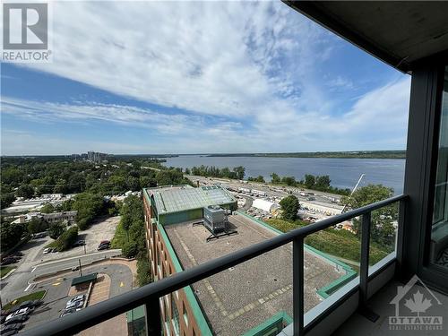 485 Richmond Road Unit#1402, Ottawa, ON - Outdoor With Body Of Water With Balcony With View