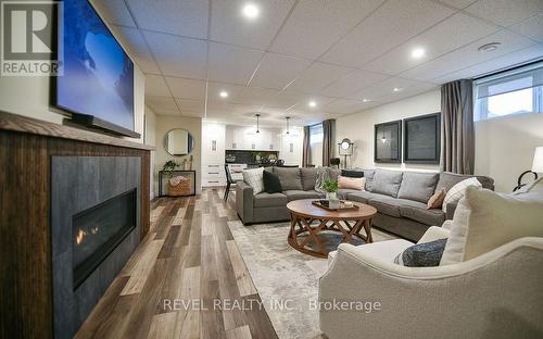 29 Majestic Drive, Timmins (Beaurivage), ON - Indoor Photo Showing Living Room With Fireplace