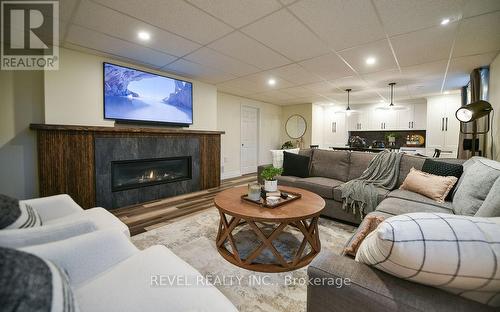 29 Majestic Drive, Timmins (Beaurivage), ON - Indoor Photo Showing Living Room With Fireplace