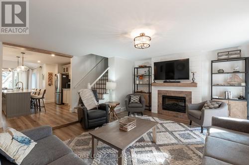 20 Keith Crescent, Bluewater (Bayfield), ON - Indoor Photo Showing Living Room With Fireplace