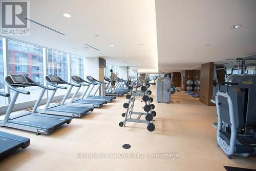 2407 - 180 University Avenue, Toronto, ON - Indoor Photo Showing Gym Room