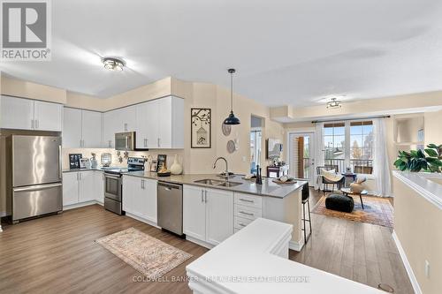 #5 - 1430 Gord Vinson Avenue, Clarington (Courtice), ON - Indoor Photo Showing Kitchen With Stainless Steel Kitchen With Double Sink