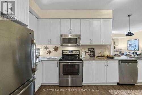 #5 - 1430 Gord Vinson Avenue, Clarington (Courtice), ON - Indoor Photo Showing Kitchen With Stainless Steel Kitchen