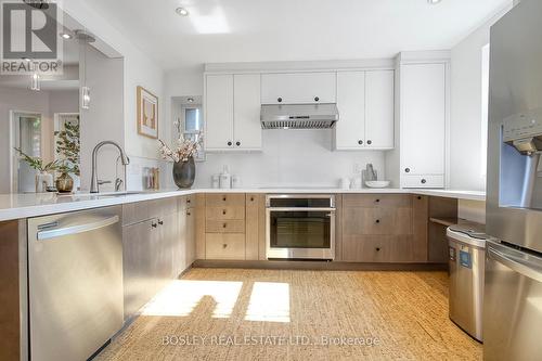 45 Galley Avenue, Toronto, ON - Indoor Photo Showing Kitchen With Stainless Steel Kitchen With Upgraded Kitchen