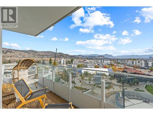 1181 Sunset Drive Unit# 802, Kelowna, BC - Outdoor With Balcony With View