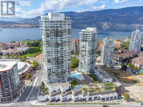 1181 Sunset Drive Unit# 802, Kelowna, BC - Outdoor With Body Of Water With View