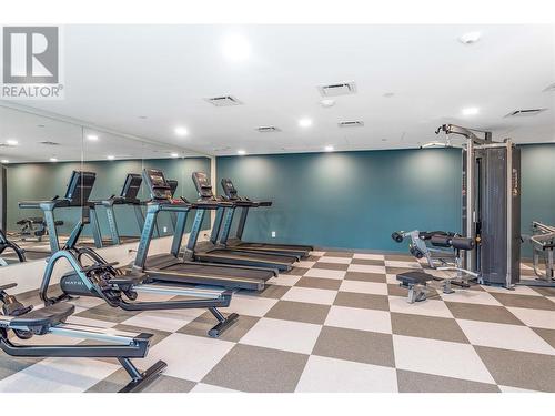 1488 Bertram Street Unit# 1303, Kelowna, BC - Indoor Photo Showing Gym Room