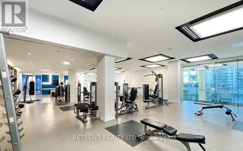 2215 - 195 Redpath Avenue, Toronto, ON - Indoor Photo Showing Gym Room