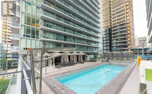 2215 - 195 Redpath Avenue, Toronto, ON - Outdoor With In Ground Pool