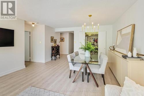 203 - 205 Wynford Drive, Toronto, ON - Indoor Photo Showing Dining Room