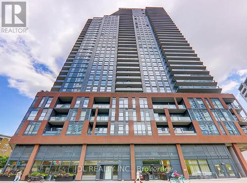 3107 - 159 Wellesley Street E, Toronto, ON - Outdoor With Balcony With Facade