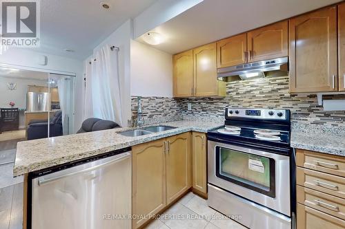 106 - 1795 Markham Road, Toronto, ON - Indoor Photo Showing Kitchen With Stainless Steel Kitchen With Double Sink With Upgraded Kitchen