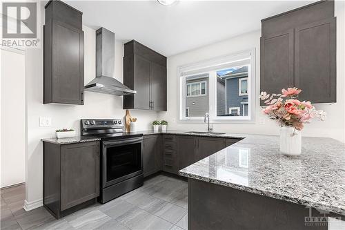 158 Aubrais Crescent, Ottawa, ON - Indoor Photo Showing Kitchen With Upgraded Kitchen