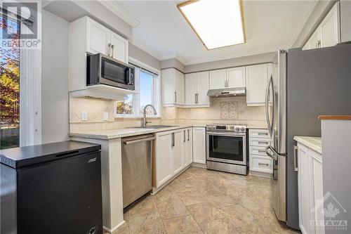 102 Briston Private, Ottawa, ON - Indoor Photo Showing Kitchen With Stainless Steel Kitchen