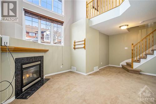 102 Briston Private, Ottawa, ON - Indoor With Fireplace