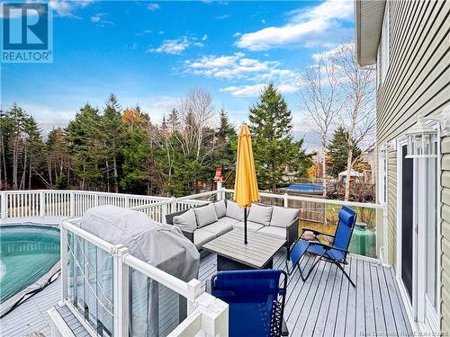 38 Florence Drive, Grand Bay-Westfield, NB - Outdoor With Above Ground Pool