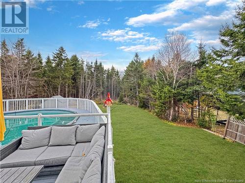 38 Florence Drive, Grand Bay-Westfield, NB - Outdoor With Above Ground Pool