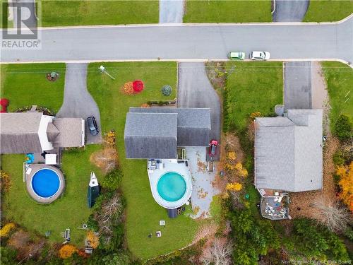 38 Florence Drive, Grand Bay-Westfield, NB - Outdoor With Above Ground Pool With View