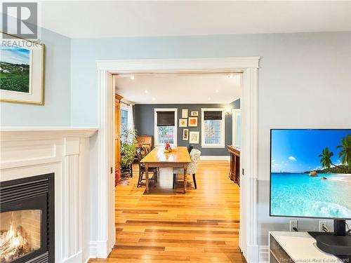 38 Florence Drive, Grand Bay-Westfield, NB - Indoor Photo Showing Living Room With Fireplace