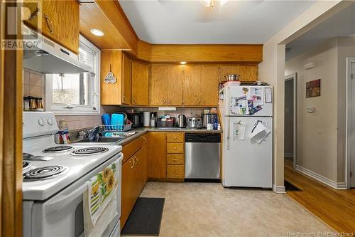 193 Reade Street, Moncton, NB - Indoor Photo Showing Kitchen With Double Sink