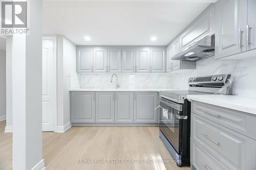 Bsmt - 4 Danfield Court, Brampton, ON - Indoor Photo Showing Kitchen