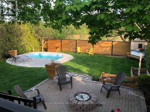 81 Bridges Drive, Clarington (Newcastle), ON - Outdoor With In Ground Pool With Deck Patio Veranda With Backyard