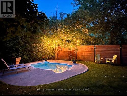 81 Bridges Drive, Clarington (Newcastle), ON - Outdoor With In Ground Pool With Backyard