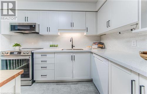 360 University Downs Crescent, Waterloo, ON - Indoor Photo Showing Kitchen With Double Sink