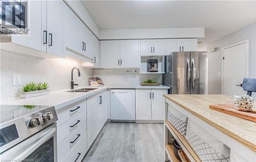 360 University Downs Crescent, Waterloo, ON - Indoor Photo Showing Kitchen With Stainless Steel Kitchen With Double Sink