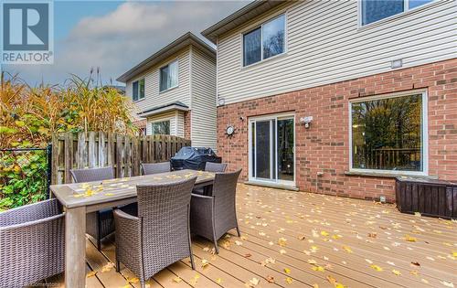 360 University Downs Crescent, Waterloo, ON - Outdoor With Deck Patio Veranda With Exterior