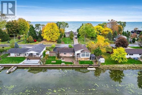 1164 Heritage Road, Kingsville, ON - Outdoor With Body Of Water With View