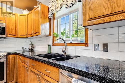 1164 Heritage Road, Kingsville, ON - Indoor Photo Showing Kitchen With Double Sink