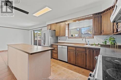 1643 Askin, Windsor, ON - Indoor Photo Showing Kitchen With Double Sink