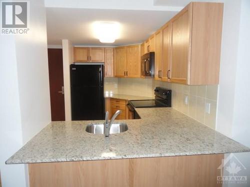 234 Rideau Street Unit#209, Ottawa, ON - Indoor Photo Showing Kitchen With Double Sink