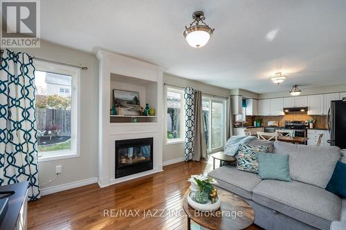 1384 Lyncroft Crescent, Oshawa (Taunton), ON - Indoor Photo Showing Living Room With Fireplace