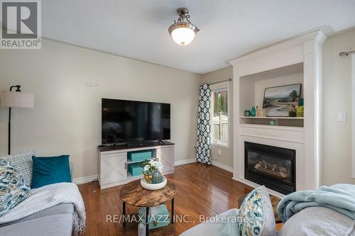 1384 Lyncroft Crescent, Oshawa (Taunton), ON - Indoor Photo Showing Living Room With Fireplace