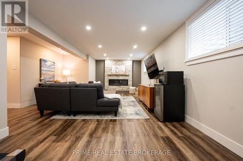 1 Sunrise Lane, Lambton Shores (Grand Bend), ON - Indoor With Fireplace