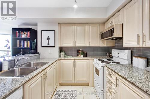 1208 - 2121 Lake Shore Boulevard W, Toronto, ON - Indoor Photo Showing Kitchen With Double Sink