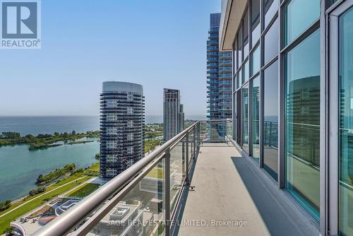 1208 - 2121 Lake Shore Boulevard W, Toronto, ON - Outdoor With Body Of Water With Balcony With View