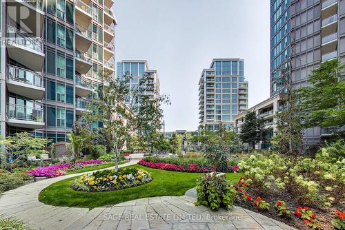 1208 - 2121 Lake Shore Boulevard W, Toronto, ON - Outdoor With Balcony With Facade