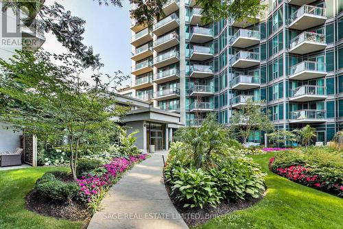 1208 - 2121 Lake Shore Boulevard W, Toronto, ON - Outdoor With Balcony With Facade