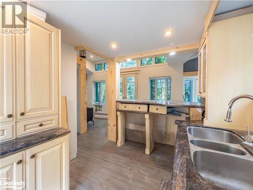 Kitchen - 16 Long & Winding Road, Seguin, ON - Indoor Photo Showing Kitchen With Double Sink