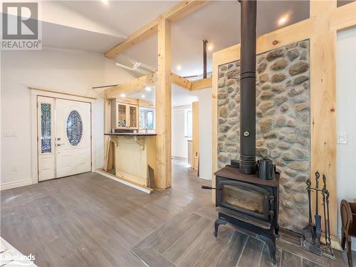 16 Long & Winding Road, Seguin, ON - Indoor With Fireplace