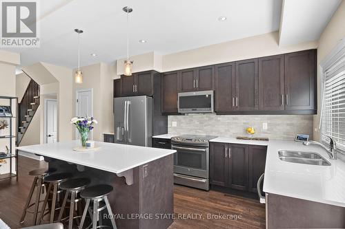 13 - 377 Glancaster Road, Hamilton, ON - Indoor Photo Showing Kitchen With Double Sink With Upgraded Kitchen