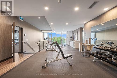 2802 - 25 Montgomery Avenue, Toronto, ON - Indoor Photo Showing Gym Room