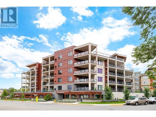 529 Truswell Road Unit# 602, Kelowna, BC - Outdoor With Balcony With Facade