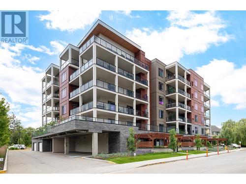 529 Truswell Road Unit# 602, Kelowna, BC - Outdoor With Balcony With Facade