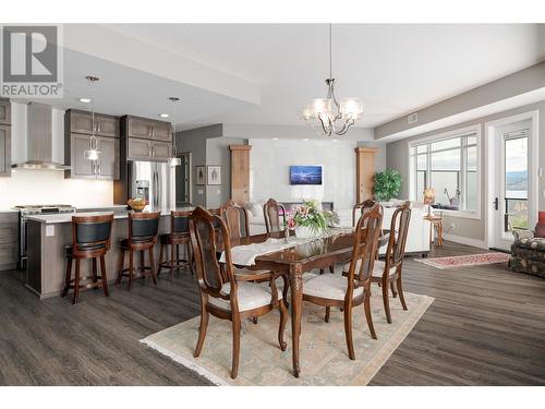 529 Truswell Road Unit# 602, Kelowna, BC - Indoor Photo Showing Dining Room