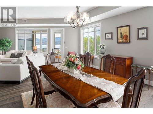 529 Truswell Road Unit# 602, Kelowna, BC - Indoor Photo Showing Dining Room